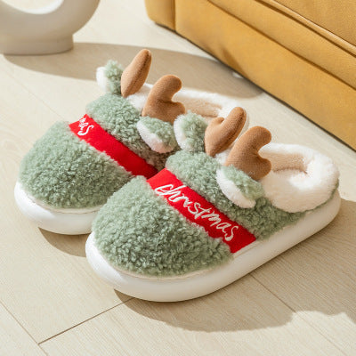 Christmas Reindeer Slippers For Women or Men