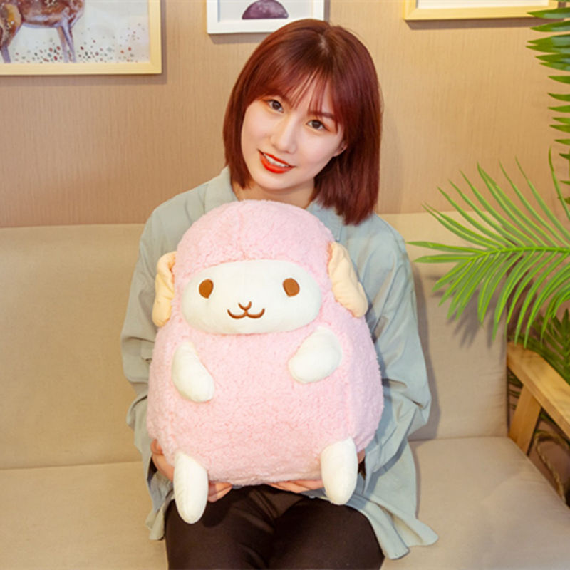 Cute Sitting Little Sheep Plush Toy