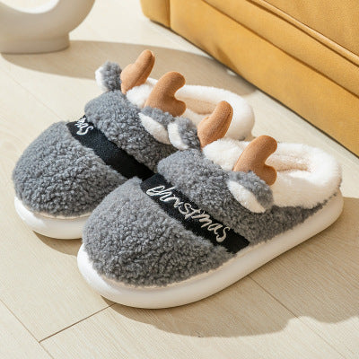 Christmas Reindeer Slippers For Women or Men