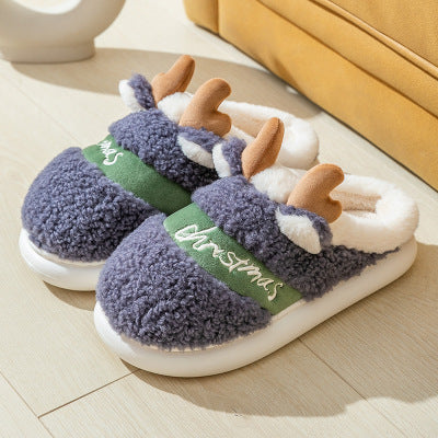 Christmas Reindeer Slippers For Women or Men